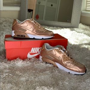 Rose gold nike AirMax